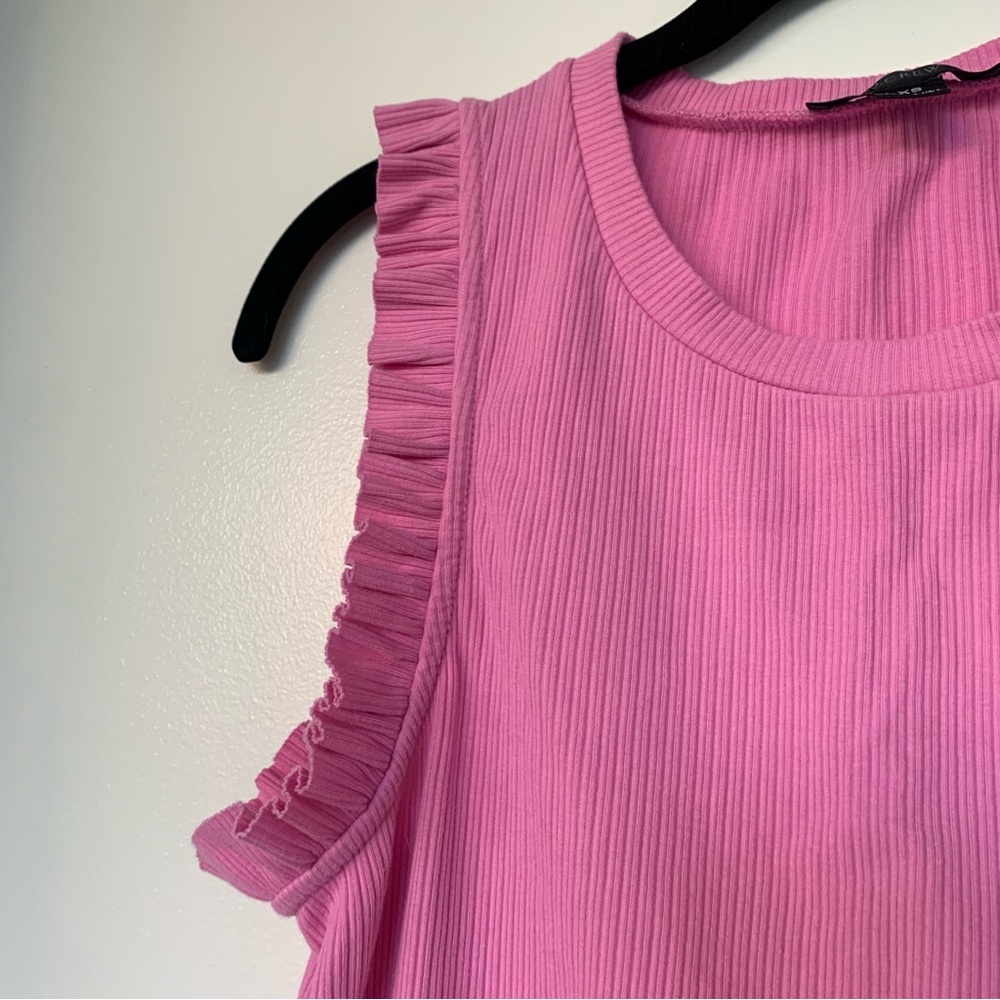 Pink Ruffle Sleeve Top - Picture 3 of 3